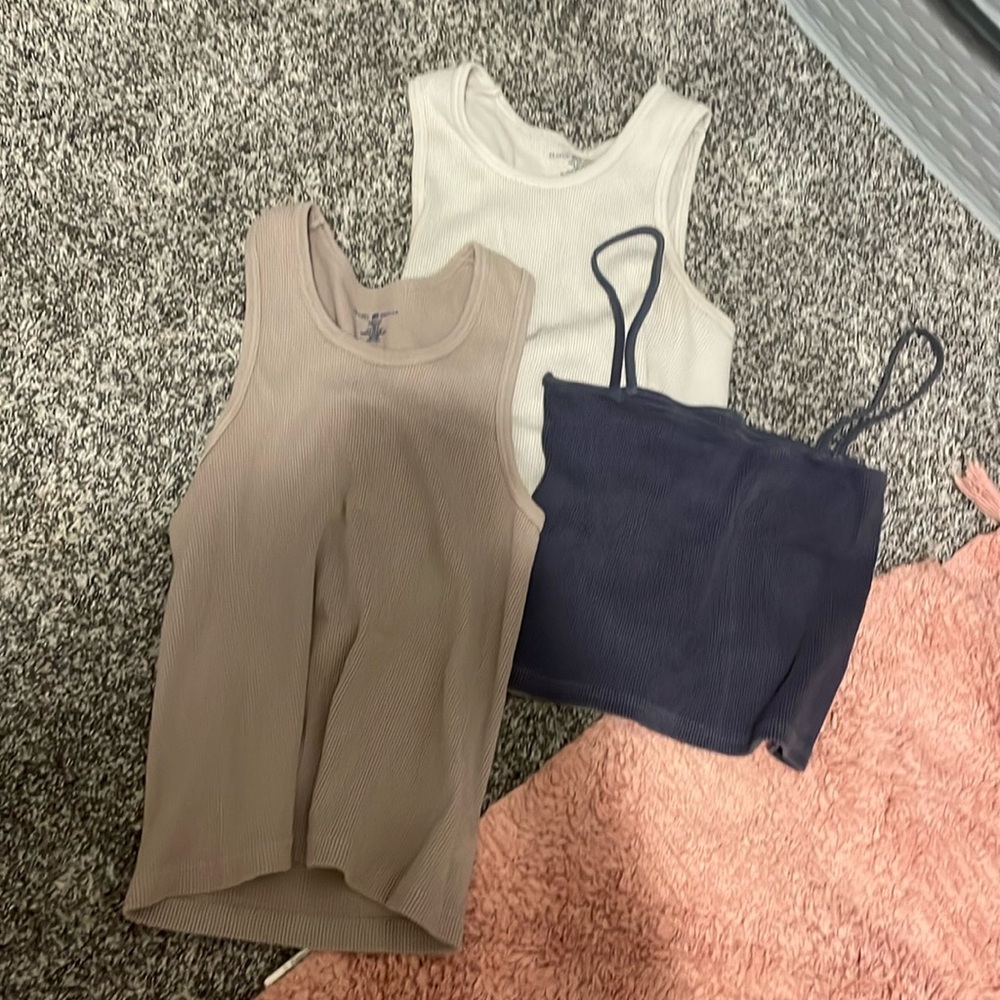 Brandi Melville, bundle of three tank tops new without tags